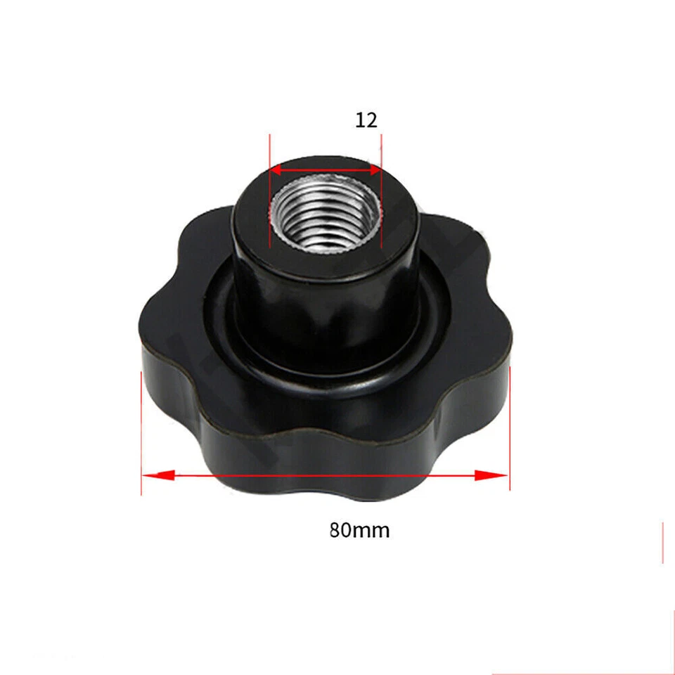 Sterngriffmutter Sterngriff Star handle M4 M5 M6 M8 M10 M12 Größe wählbar - Bild 2 von 4