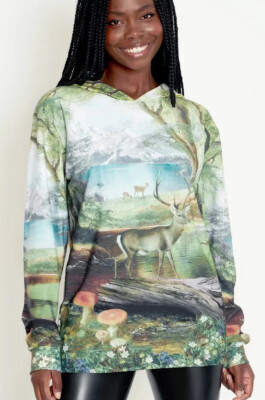BlackMilk Wild and Seek Hoodie Sweater XS NWT