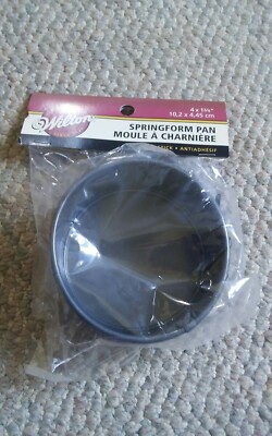 4-Inch Mini Springform Pan Durable Non-Stick Surface New