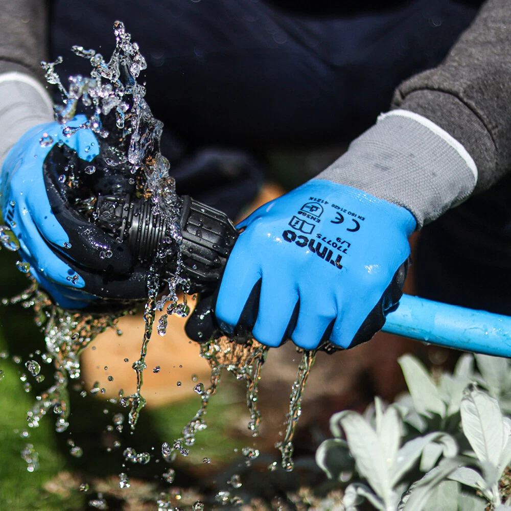 Waterproof Work Gloves Fully Latex Coated Safety Grip Gloves TIMCO
Opens in a new window or tab