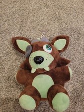 Five Nights at Freddys Phantom Foxy Plush Green Rare Unbranded Suction Cup 9"
