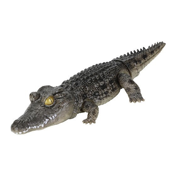 ガンディーニ　ガシャーン　一点物 Bandai Gashapon Action Figure Lepti LesPetit Nile Crocodile Dark