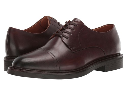asher leather cap toe shoe