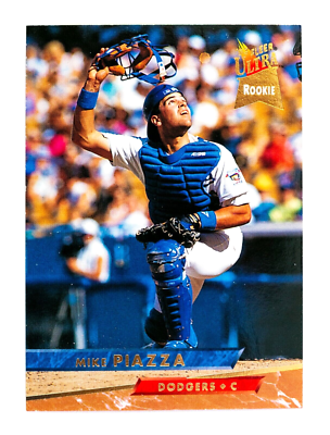 Mike Piazza #60 (1993 Fleer Ultra) Rookie Card, Los Angeles