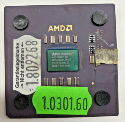 AMD ATHLON 900 A0900AMT3B  - 200 MHz - Socket A (Socket 462) #1228