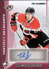 ET) 2016-17 ITG Heroes and Prospects Prospect AUTO Red  Tye Felhaber #6/15