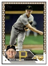 Mitch Keller 2023 Topps Gold Star Parallel #442 MLB Pirates  ID:78267
