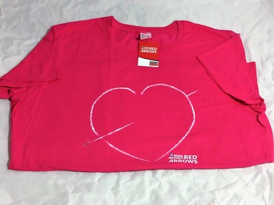 RAF Red Arrows '' Heart '' Kinder T-Shirt offiziell Lizenzprodukt 