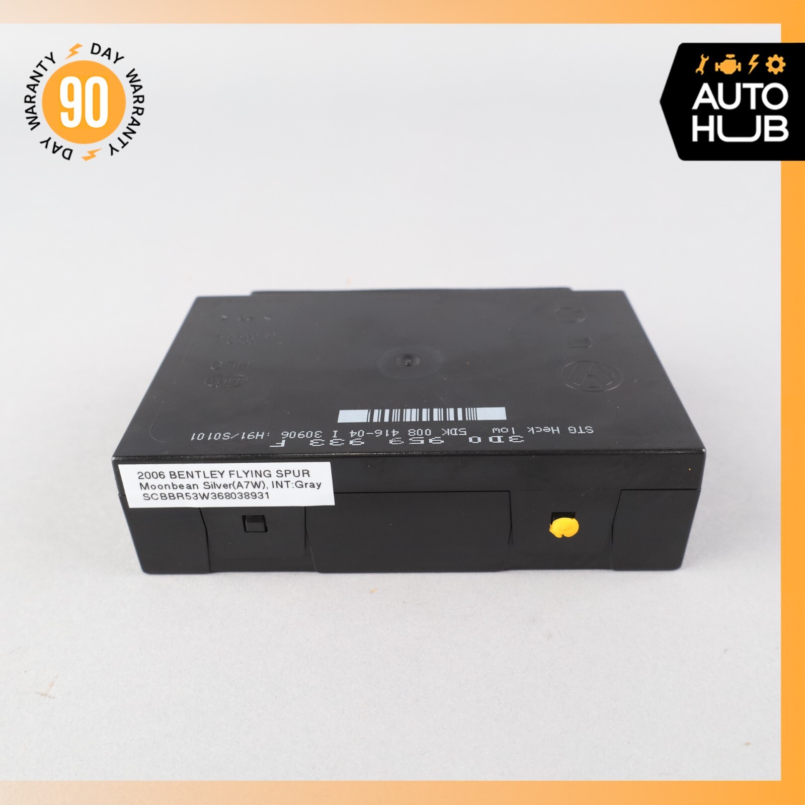 Bentley Continental Flying Spur Comfort Body Computer Control Module BCM OEM 53k