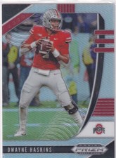 2020 Panini Prizm Draft Picks Prizms Silver #42 Dwayne Haskins