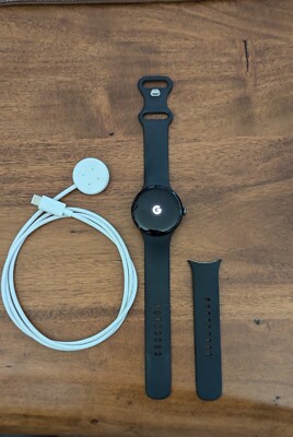 Google Pixel Watch 2 4G LTE - Matte Black Edelstahlgehäuse Obsidian