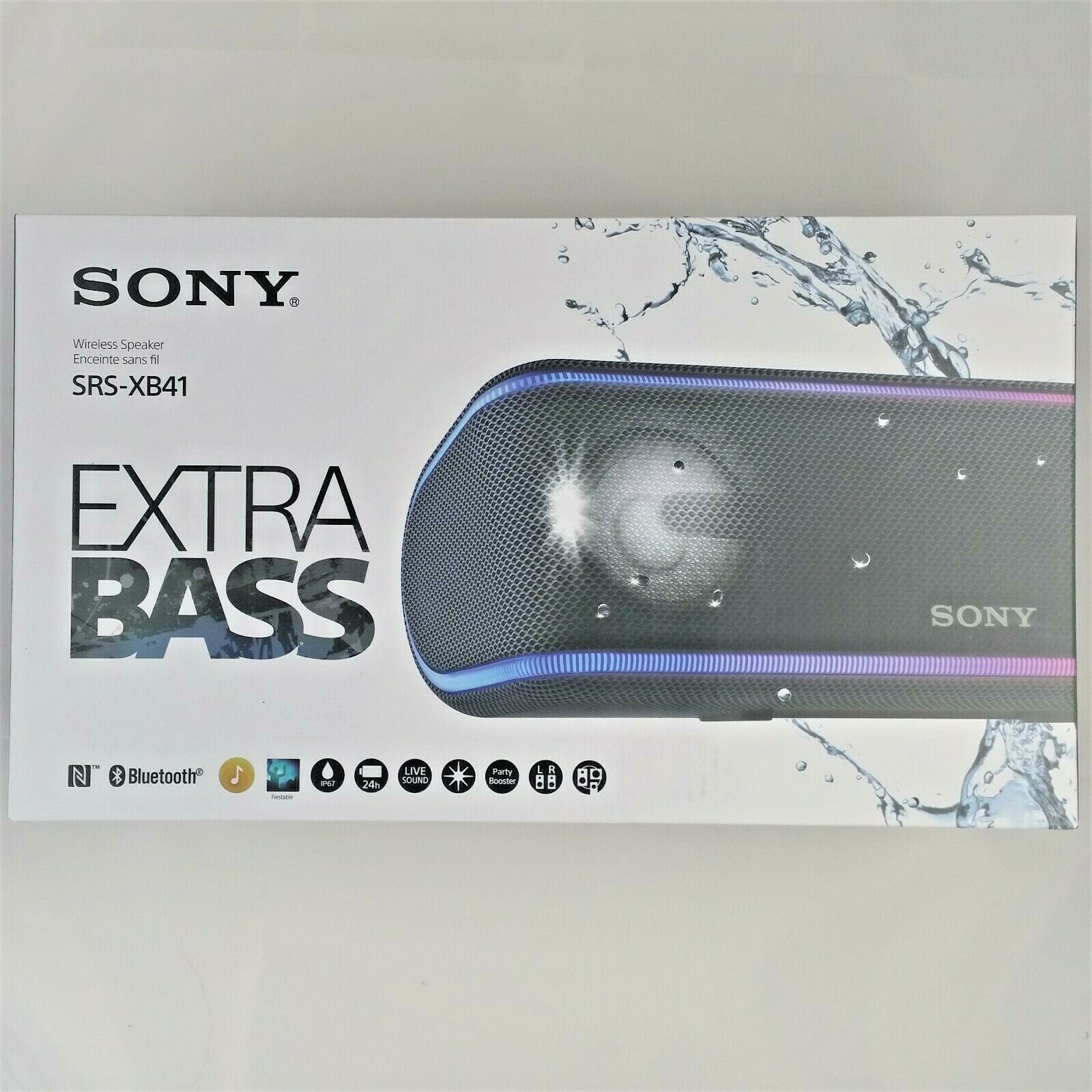 sony srs xb41 connect to tv