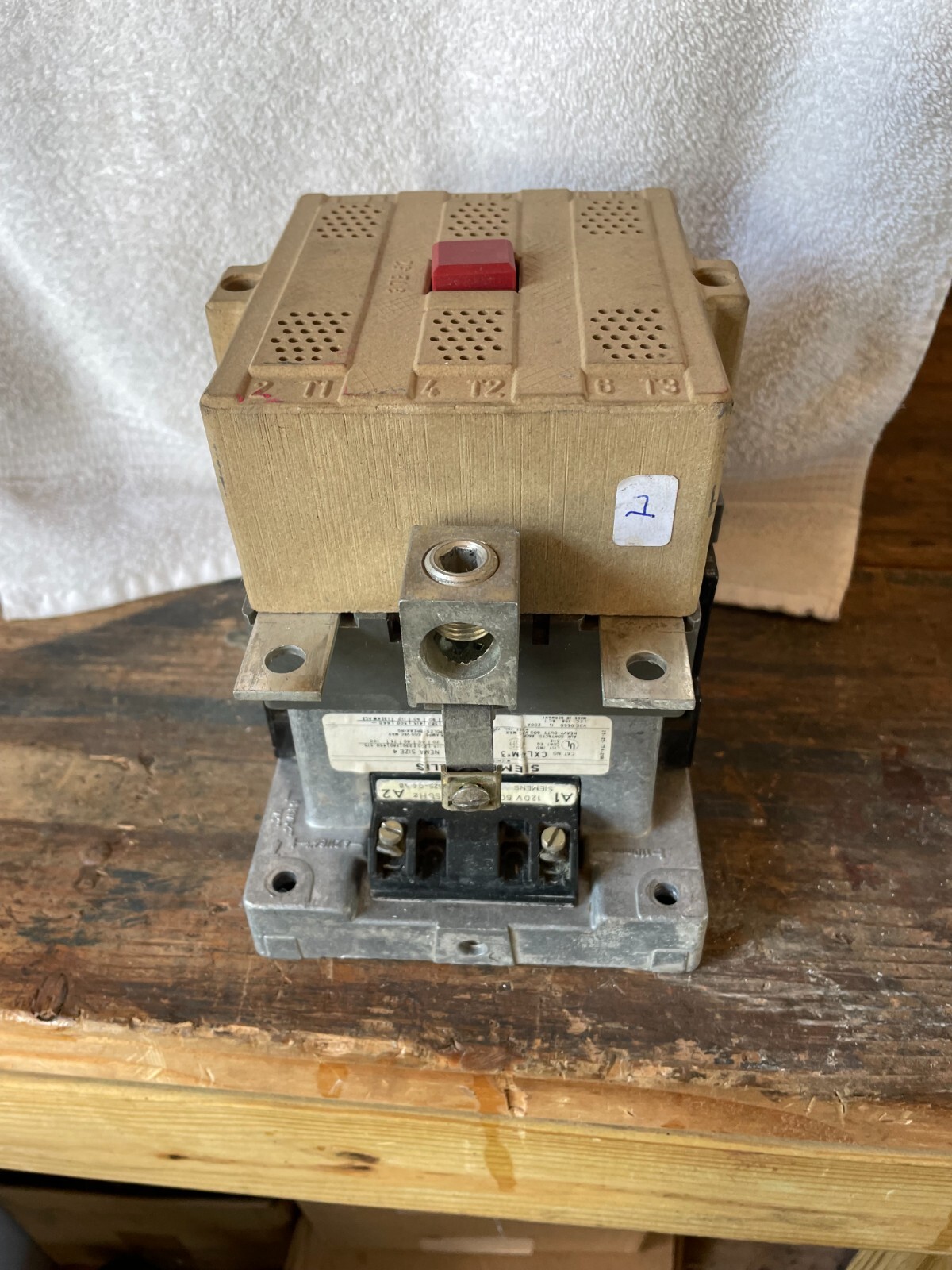 SiemensAllis Contactor Cat No. CXL4M*3 NEMA Size 4 eBay