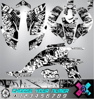 kit Graficos Yamaha YFZ 450 2003-2009 Pegatinas ATV, Graphics Kit Decals Sticker
