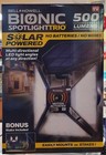 Bell Howell Bionic Spotlight Trio Solar Powered Motion Sensor Light NEW!