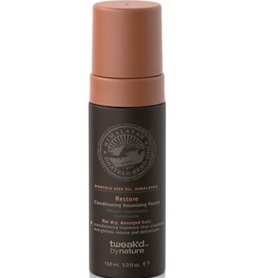 Tweak'd by Nature Restore Conditioning Thickening Foam 5 oz no box no seal 
