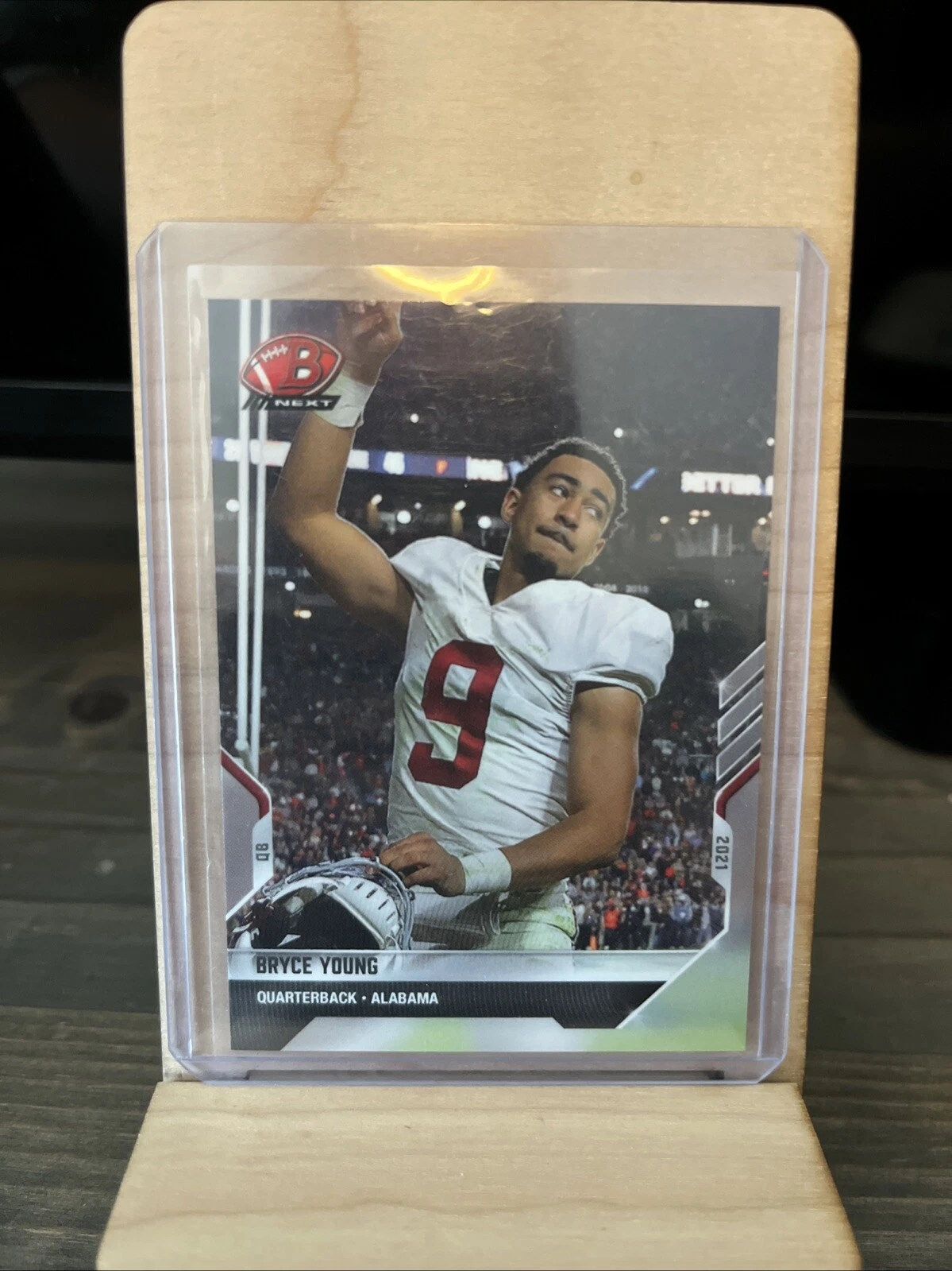 Bryce Young ROOKIE 2021 Bowman Next Topps Now #11 Alabama Crimson Tide SP