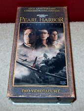 2001 VHS 2 Tape Set PEARL HARBOR Ben Affleck Kate Beckinsale