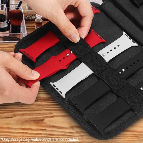 Travel Watch Strap Organizer Bag Watchband Box For Apple Watch Band Storage Case - Picture 5 of 16