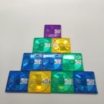 10x Mini Disk Color Recordable Mini Disc MAXELL MD74 vom Händler MD MiniDisc
