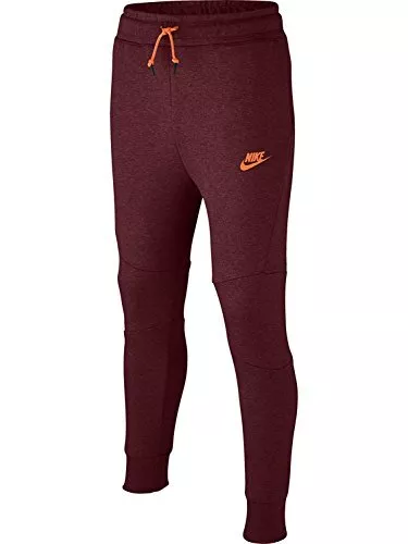 Nike Boy s Tech Fleece Pants Red Sz S 804818 625 eBay