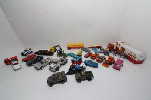 Vintage - Diecast - Toy Cars - Mixed Lot - Majorette Tomico Bully Corgi Tough - Foto 1 di 6