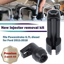 Fuel Injector Line Socket Set 12 Point Flare Nut For 6.7 Ford Powerstroke Diesel