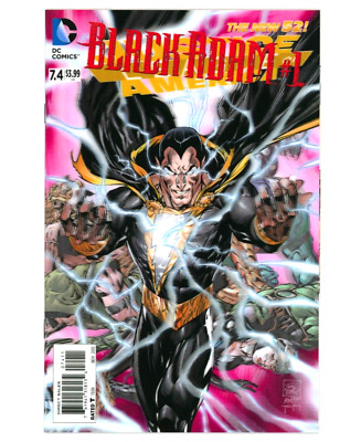 DC Comics JUSTICE LEAGUE OF AMERICA (2013) #7.4 BLACK ADAM 3-D Motion Cover
