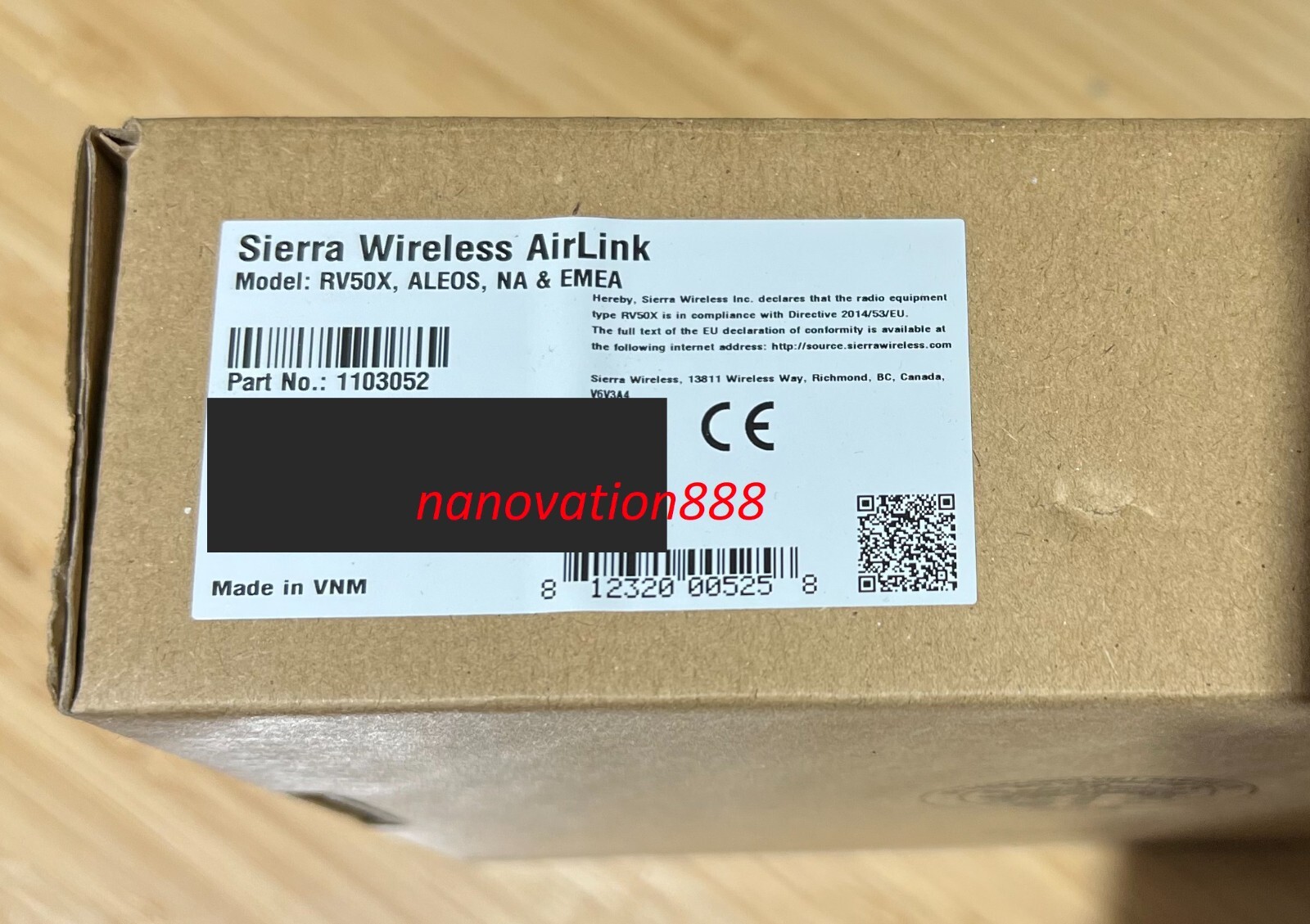 Sierra Wireless AirLink Raven RV50X Ultra Low Power 4G Router for sale ...