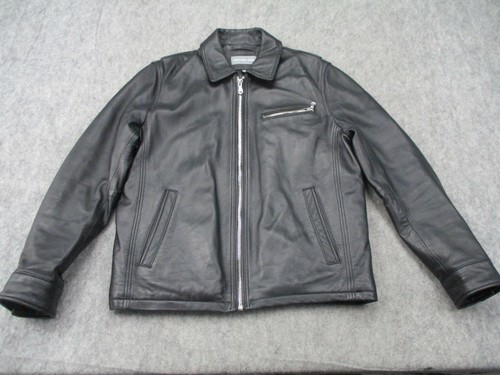 Michael Kors Leather Jacket Mens Medium 