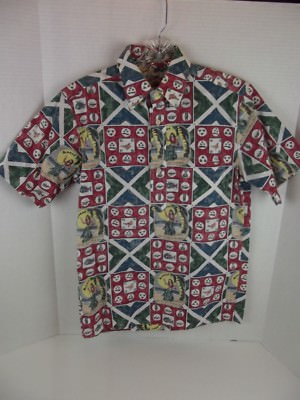 トップス Mele Kalikimaka Hawaiian Shirt M Vtg 1990s Reyn Spooner 1993 Mele Kalikimaka Christmas Hula