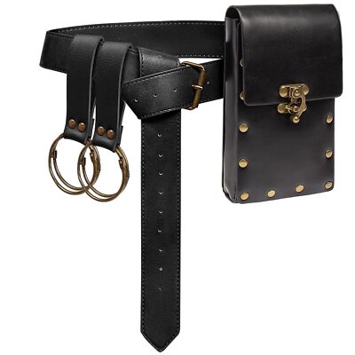 Ren Faire Costume Sets Medieval Belt Pouch Casual Fanny Pack Phone