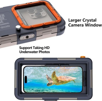 ShellBox Case New Waterproof Underwater Case for iPhone 17/16/15/14/13/12/11/Pro