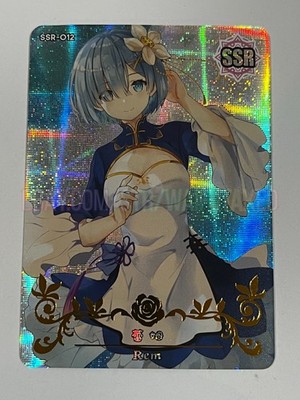 Rem Re:Zero - Goddess Story Holo Doujin ACG Sexy Waifu