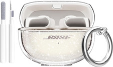 For Bose Ultra Open Earbuds Case Glitter,Cute Sparkle Bling for Bose Ultra Open