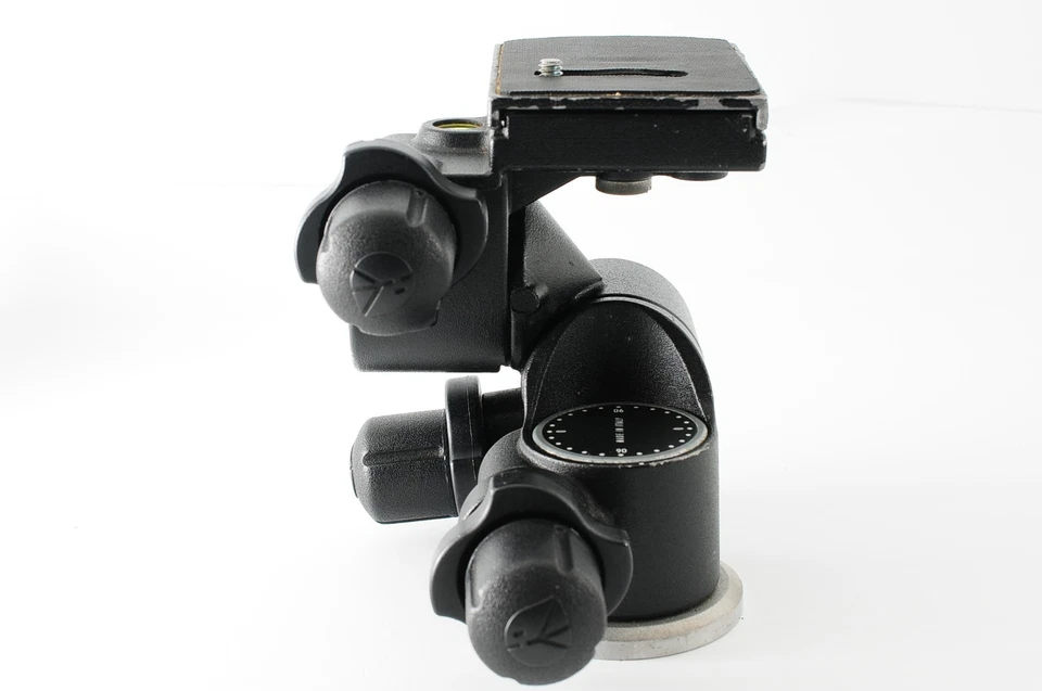 [Exc+5] Manfrotto 410 Junior Geared Tripod 3-Way Head Made in Italy From JAPAN - Image 4 of 4