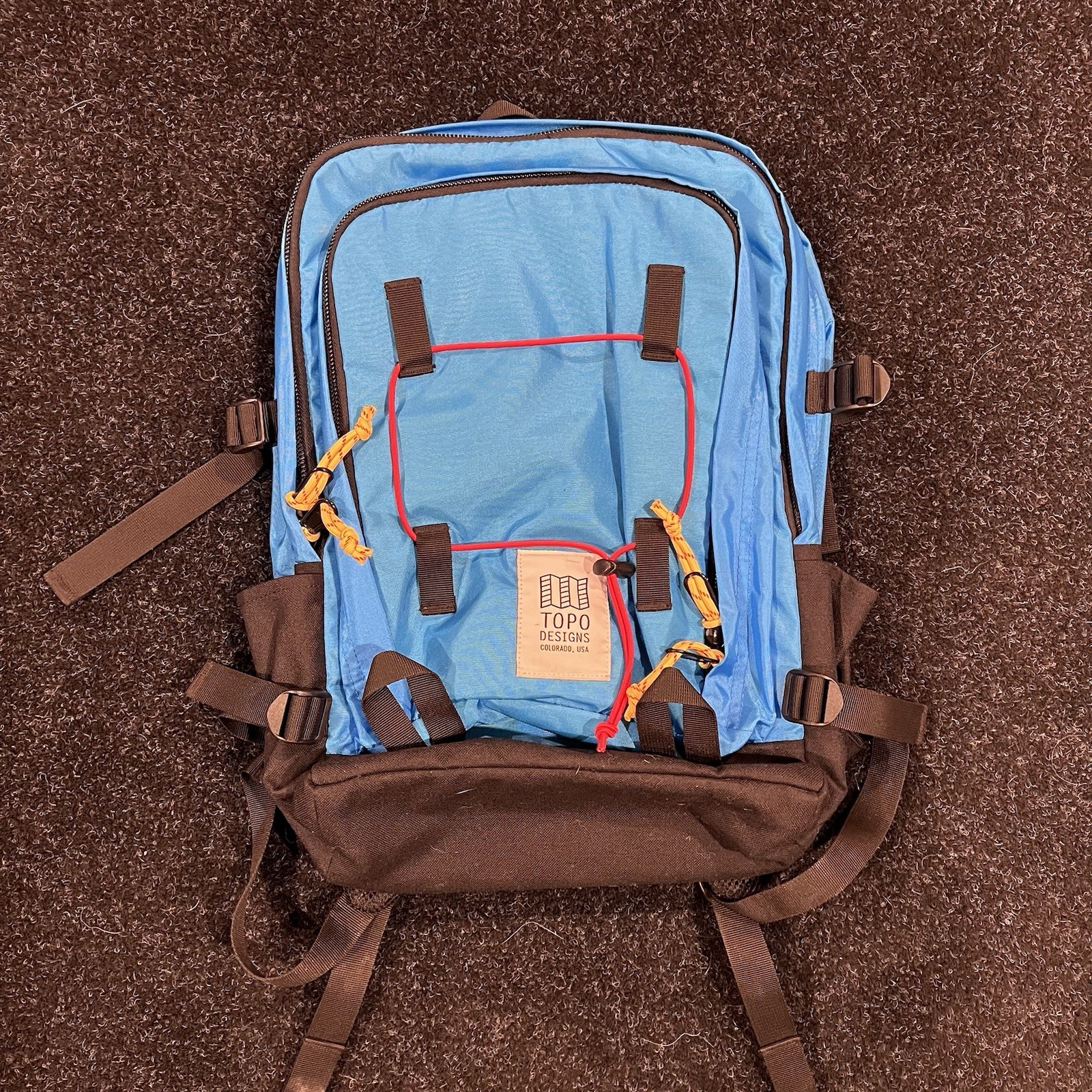 Topo Designs Stack Pack Backpack Bright Blue - NO… - image 1