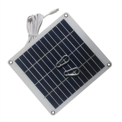 Überwachungskamera Solar 5W 12V Solarpanel Polykristallines Silizium 9V-12V 425