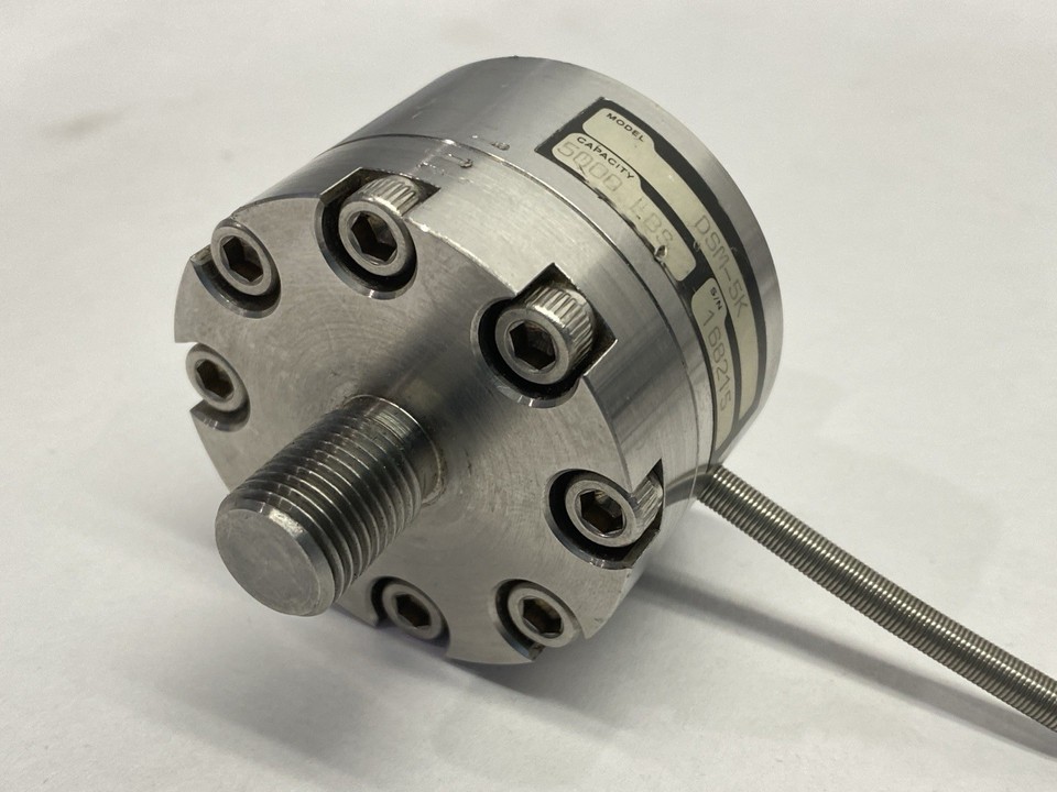 Transducer Techniques DSM-5K Compression Load Cell 0-5000lbs | eBay
