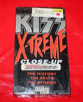 X-Treme Close-Up by Kiss (NEW VHS, 1992, Polygram) We Combine Shipping