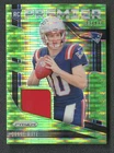 2024 Prizm Premier Jerseys Drake Maye Patch Green Pulsar #PJ-DME RC ROOKIE