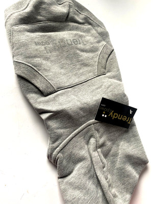 Trendy 4 Paws Hundepullover Hoodie Barrika grau granit 35cm Rücken 32cm TP1010