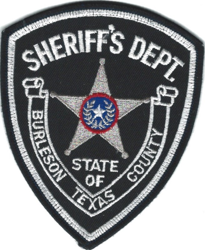 TEXAS - Burleson County Sheriff's Department patch