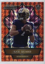 2021 Alumination NIL Collegiate Edition Holo-Lux Orange 4/5 Sam Huard 1l42