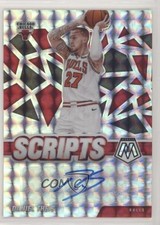 2020-21 Panini Mosaic Scripts Daniel Theis #SC-DTH Auto qf8