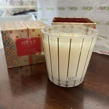 NEST New York Fragrances 3 Wick Candle- Sugar Cookie , 21.2 oz New Huge Candle