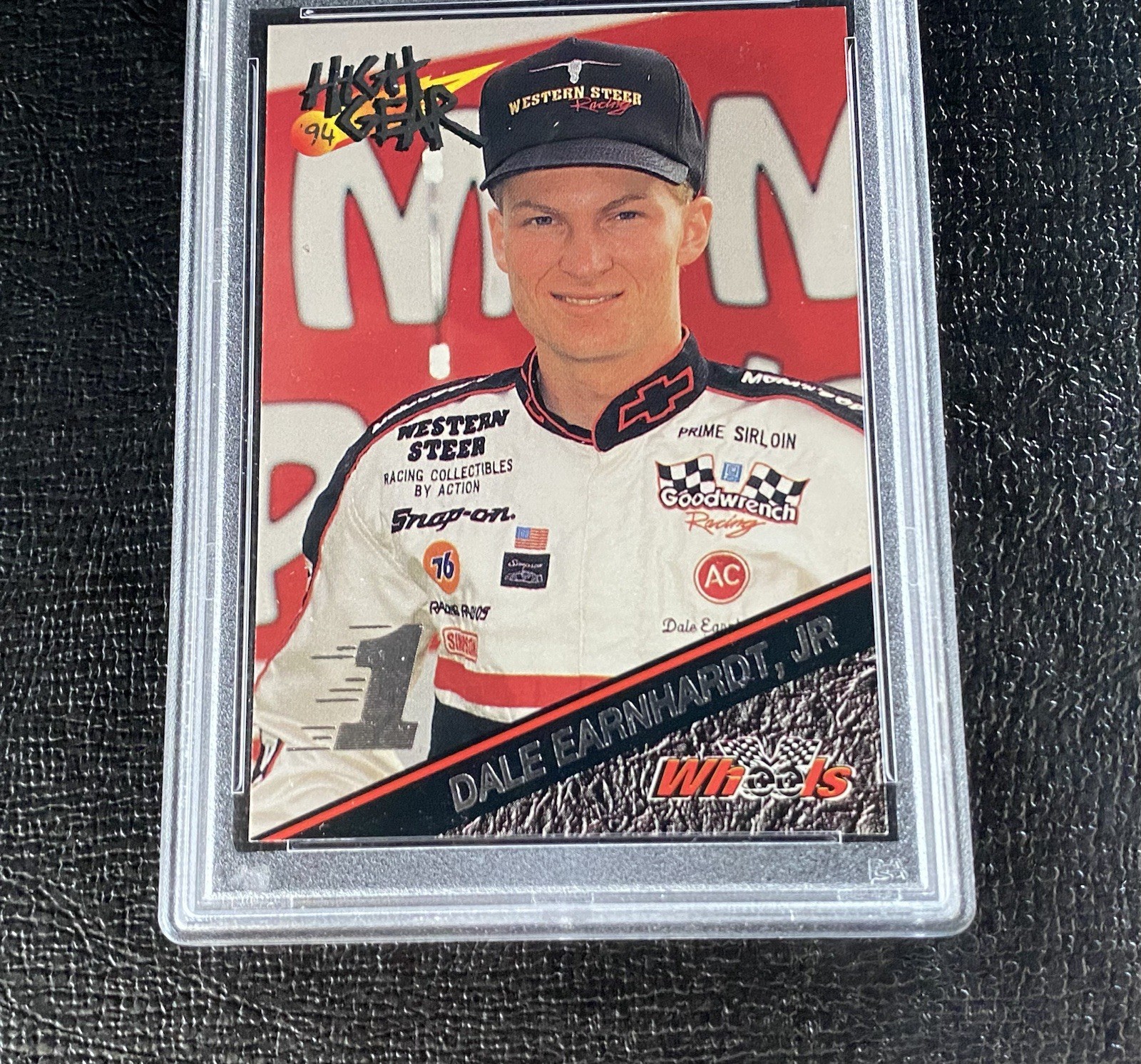 Read PSA 9 Dale Earnhardt Jr. 1994 High Gear Day 1 #183 Jr Mint Rookie Card Read view 5