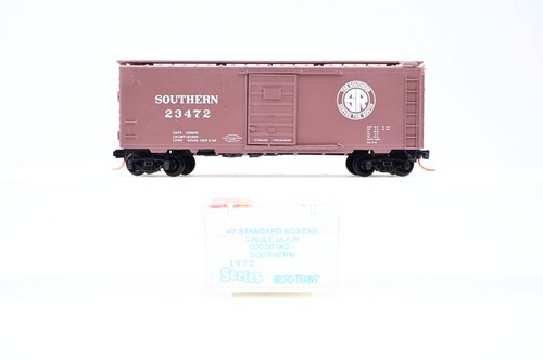 Micro Trains Spur N 20062 40ft Standard BBoxcar Single Door Southern No.23472 - | Zustand: Used