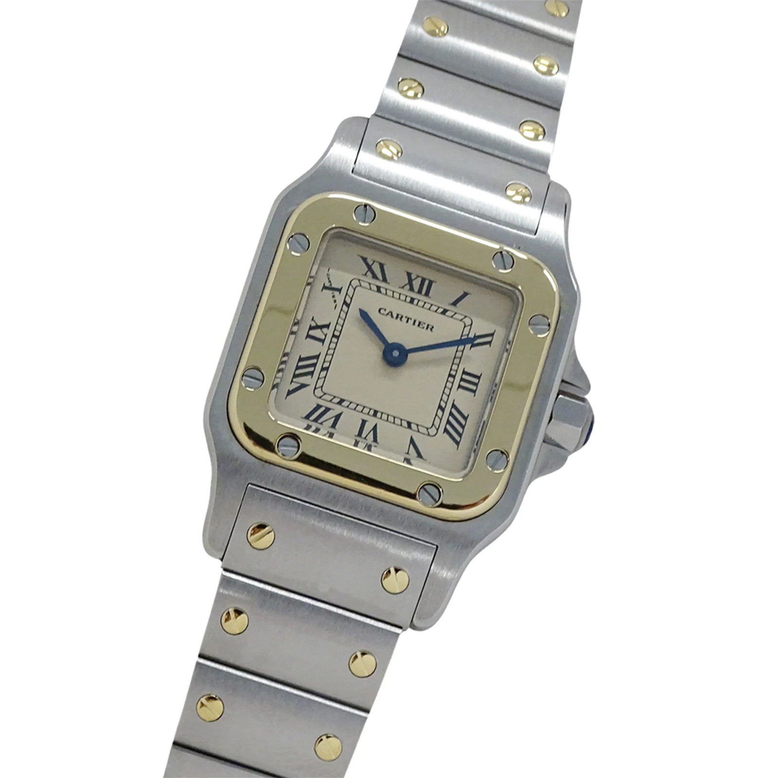 Cartier women's Santos Galbee SM, movement