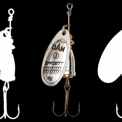 DAM EXECUTOR SPINNER #1 3G SINKING SILVER